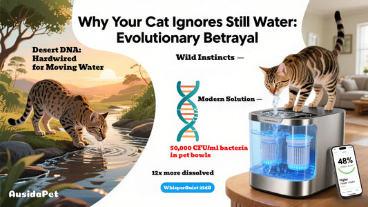 🚱 Is Tap Water Secretly Stressing Your Cat? Why a Fountain Might Be the Answer 💧