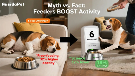 ⏰ Myth vs. Fact: Do Automatic Feeders Really Make Pets Lazy? (Spoiler: Science Says...)
