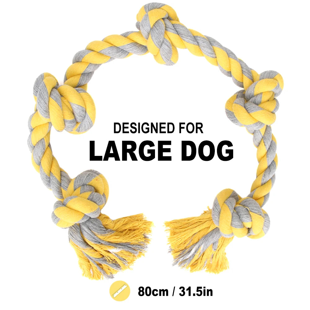 AUSIDAPET 12Pcs Large Dog Toy Sets Chew Rope Toys for Dog Chewing Toys for Dog Outdoor Teeth Clean Toy for Big Dogs Juguete para Perros