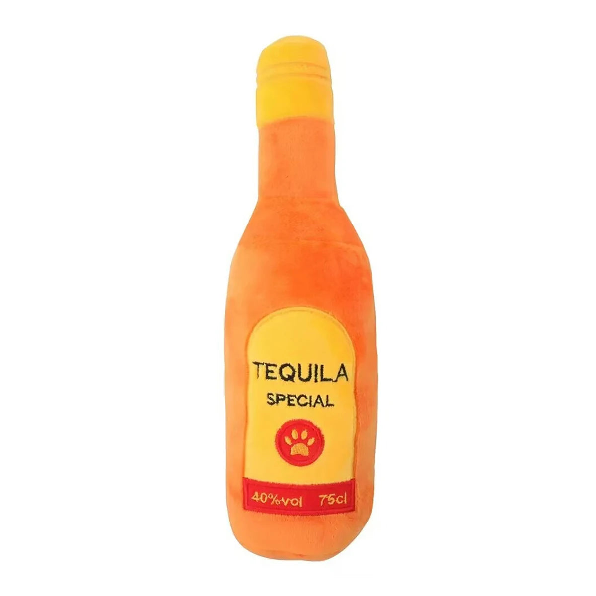 AUSIDAPET 6 Styles Plush Alcohol - Bottle Shaped Dog Toys with Sound - Chew & Play - 26cm - Ideal for Pet Entertainment