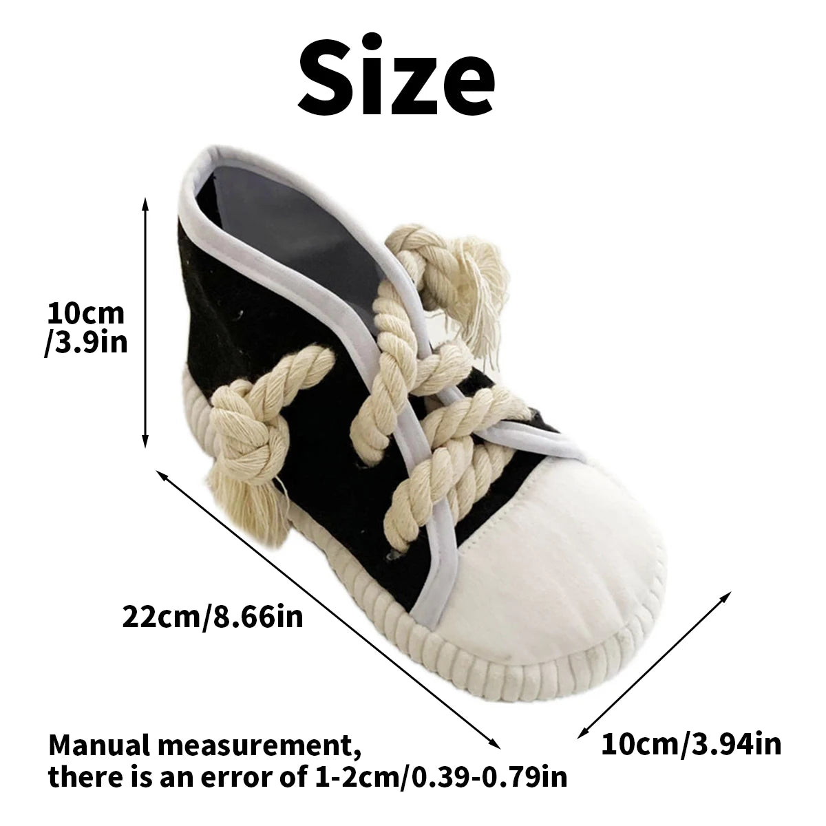 AUSIDAPET A dog food hiding and sniffing slippers sound toy to relieve boredom training pet artifact Teddy teething rope knot pet toy