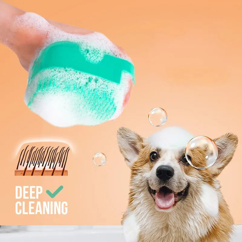 AUSIDAPET Bathroom Puppy Big Dog Cat Bath Massage Gloves Brush Soft Safety Silicone Pet Accessories for Dogs Cats Tools Mascotas Products