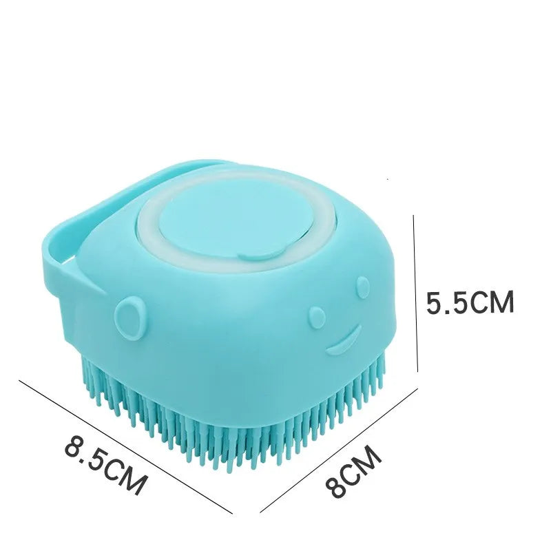 AUSIDAPET Bathroom Puppy Big Dog Cat Bath Massage Gloves Brush Soft Safety Silicone Pet Accessories for Dogs Cats Tools Mascotas Products
