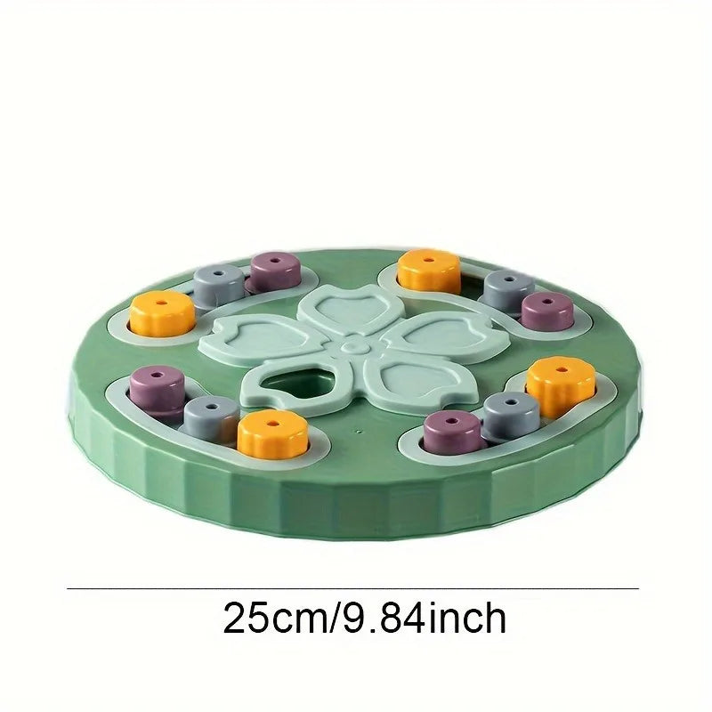 AUSIDAPET Cartoon Patterned Nylon Chew Toy Suitable for All Breed Sizes Interactive Slow Feeding Bowl Puzzle for Dog Cat Toys Interactive