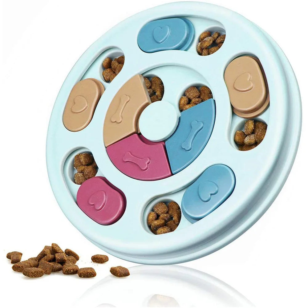 AUSIDAPET Dog Puzzle Toys Slow Feeder Interactive Increase Dogs Food Puzzle Feeder Toys for IQ Training Mental Enrichment Dog Treat Puzzle