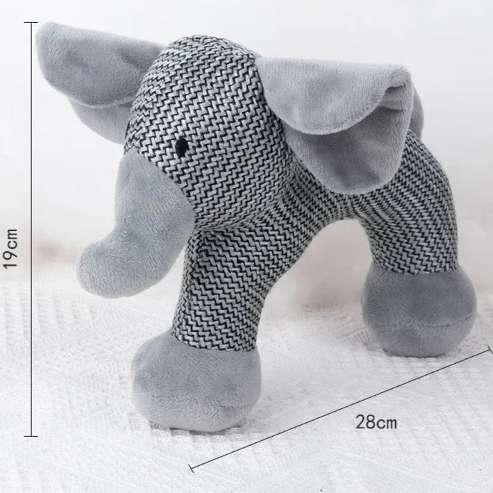 AUSIDAPET Dog Squeaky Toys Pet Supplies Pets Chew Toy Cute Animal Shape Puppy Plush Toy Cleaning Teeth Interactive For Small Medium Dog