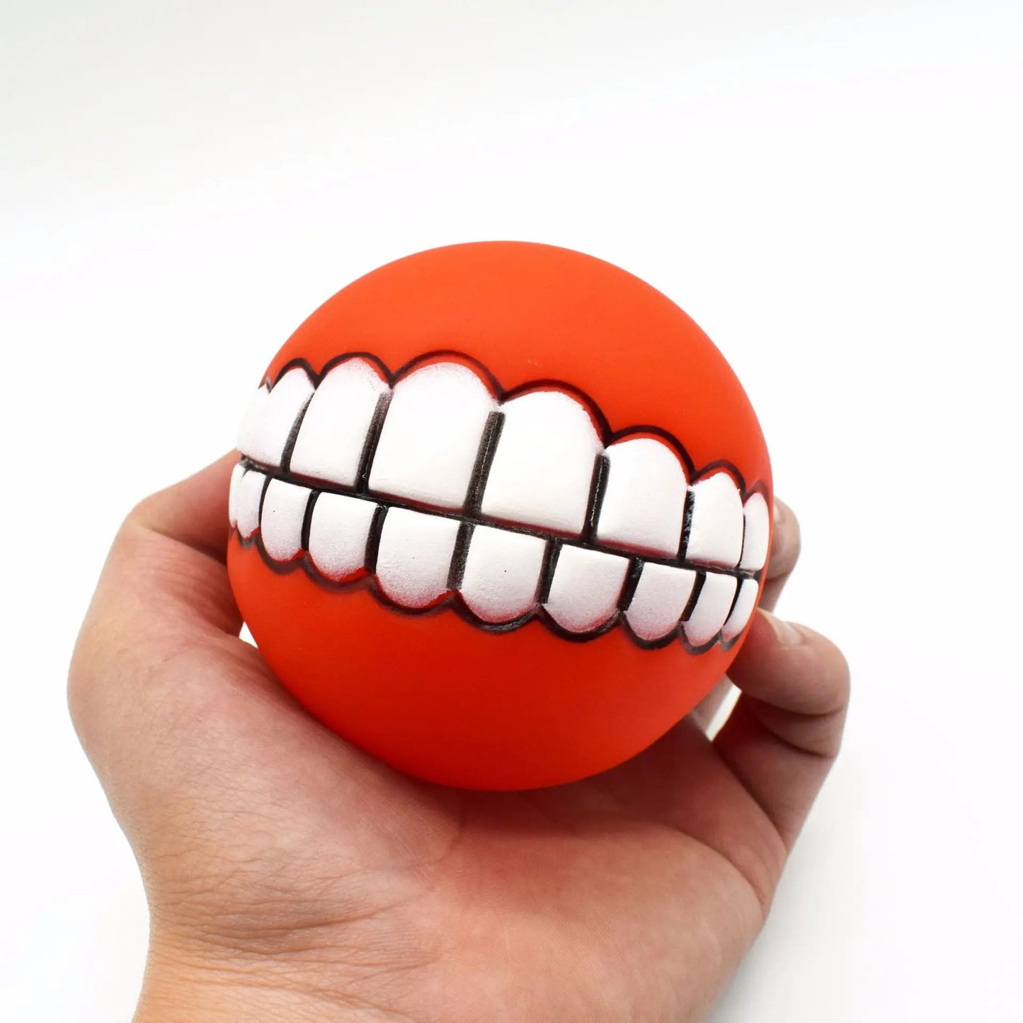 AUSIDAPET Dog Toy Ball Squeaking Cleaning Treatment Bracket Teeth Dog Chewing Toy Pet Dog Toy Ball Dog Training Interactive Pet Supplies