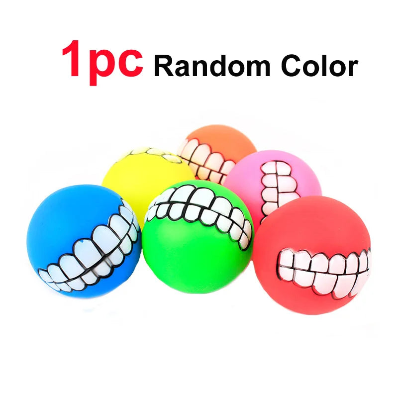 AUSIDAPET Dog Toy Ball Squeaking Cleaning Treatment Bracket Teeth Dog Chewing Toy Pet Dog Toy Ball Dog Training Interactive Pet Supplies