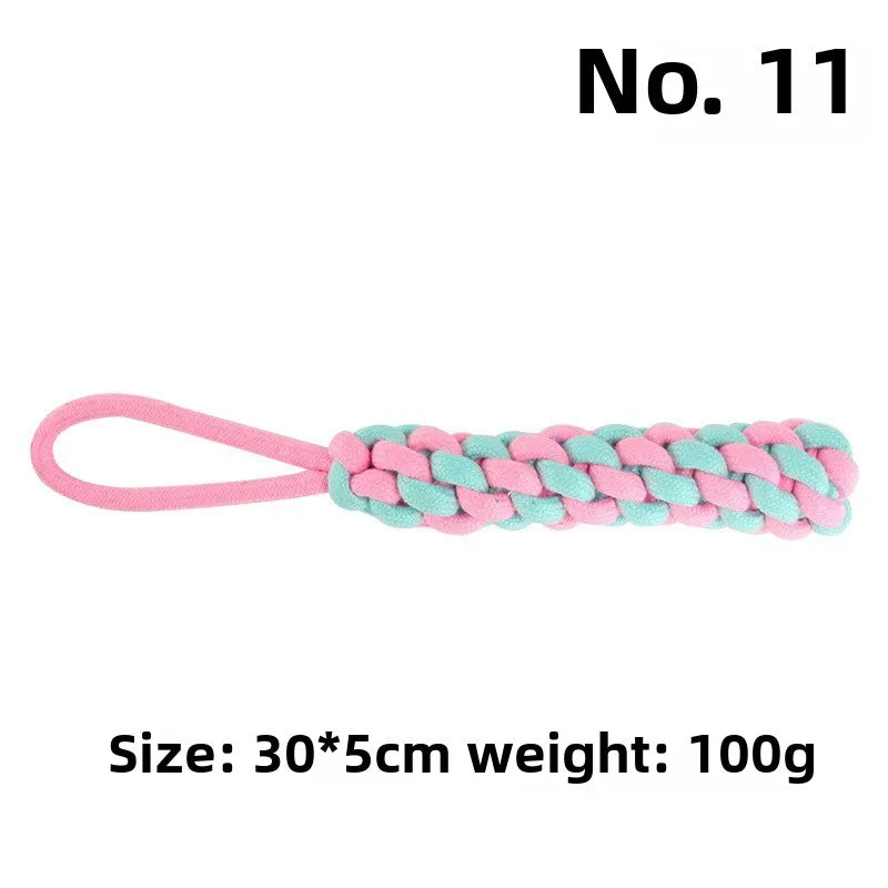 AUSIDAPET Dog toys chewing Pet Cotton Rope interactive knot Pets toy set chew Bite Molar Interaction dogs accessories Supplies