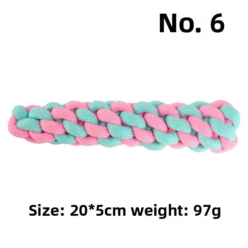 AUSIDAPET Dog toys chewing Pet Cotton Rope interactive knot Pets toy set chew Bite Molar Interaction dogs accessories Supplies