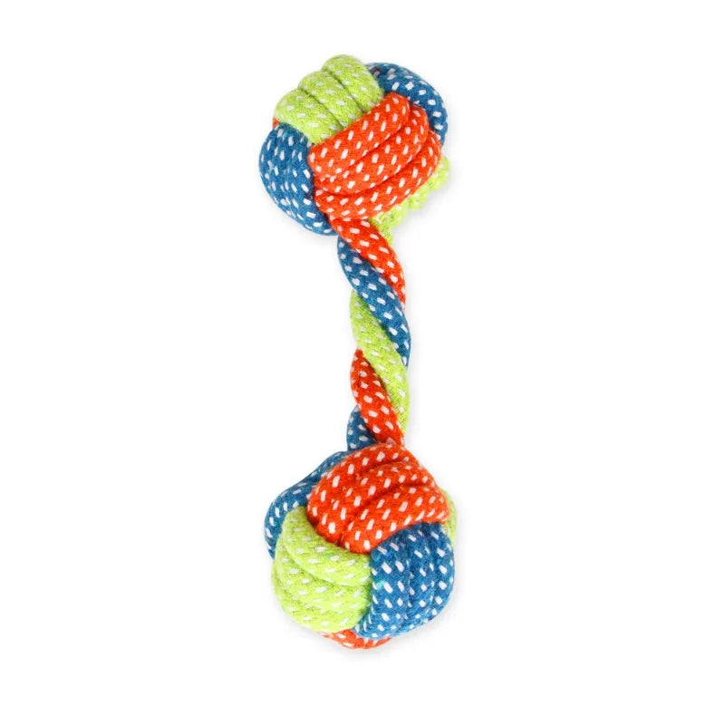 AUSIDAPET Dog Toys Set Chewing Pet Cotton Rope Interactive Knot Pets Toy Chew Bite Molar Interaction Dogs Supplies Accessories