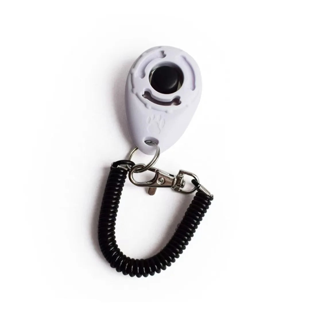 AUSIDAPET Dog Training Clicker Pet Cat Dog Click Trainer Various Style Aid Adjustable WristStrap Sound Key Chain Dog Repeller Pet Product