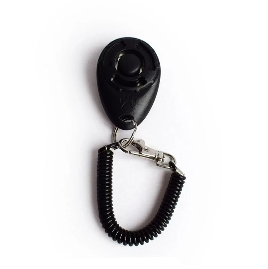 AUSIDAPET Dog Training Clicker Pet Cat Dog Click Trainer Various Style Aid Adjustable WristStrap Sound Key Chain Dog Repeller Pet Product