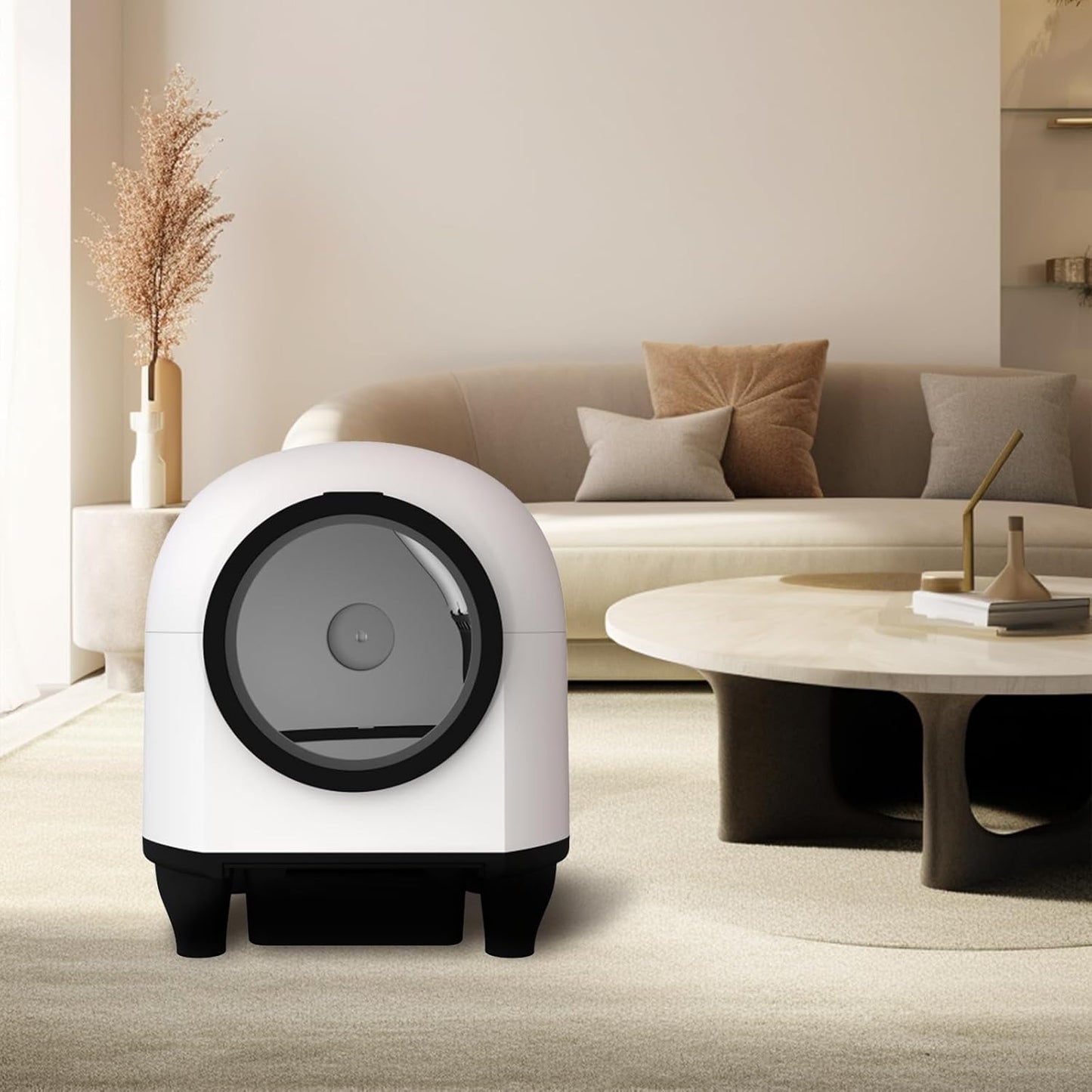 AUSIDAPET “Dolphin”Smart Cat Litter Box