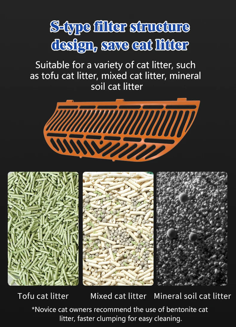 AUSIDAPET “Dolphin”Smart Cat Litter Box pro