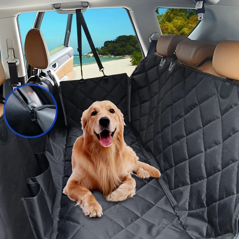 AUSIDAPET Heavy Duty Car Rear Back Seat Cover Pet Dog Cat Safety Cover Travel Carrier Hammock Auto Waterproof Seat Protector Mat For Dogs