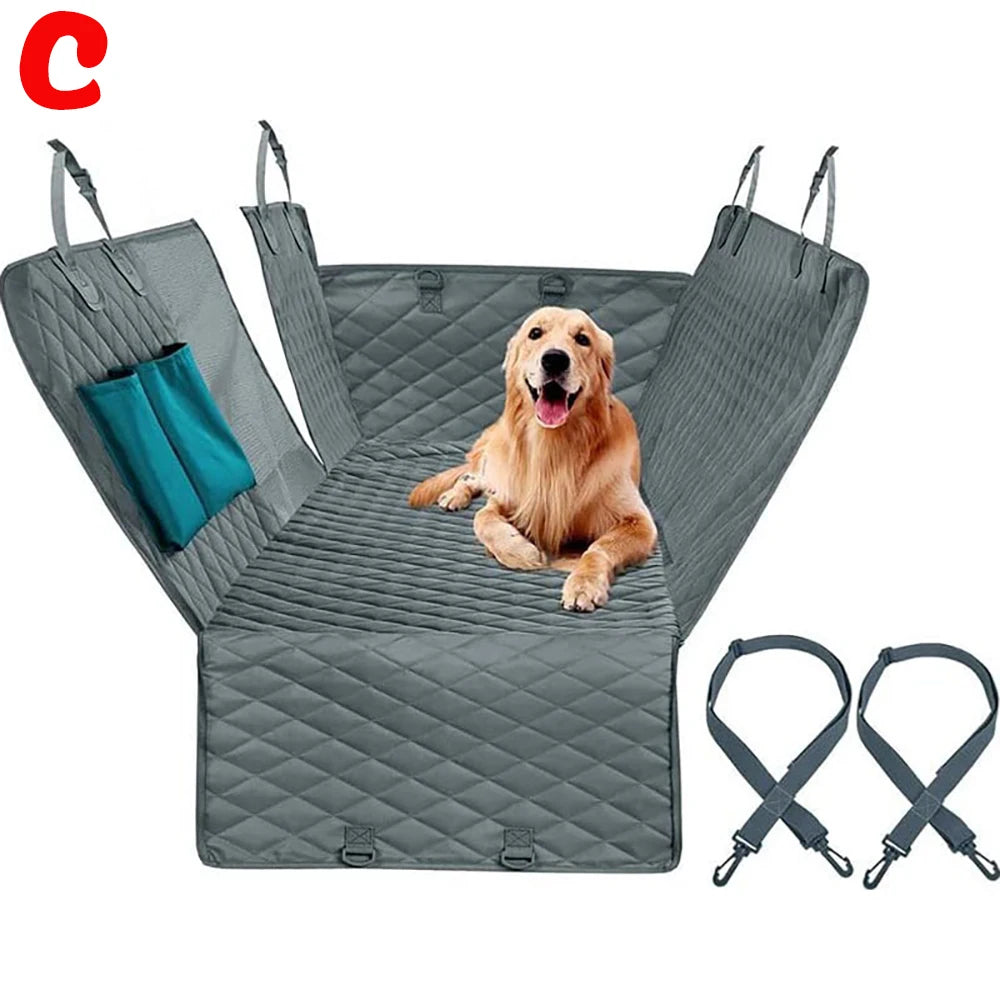 AUSIDAPET Heavy Duty Car Rear Back Seat Cover Pet Dog Cat Safety Cover Travel Carrier Hammock Auto Waterproof Seat Protector Mat For Dogs