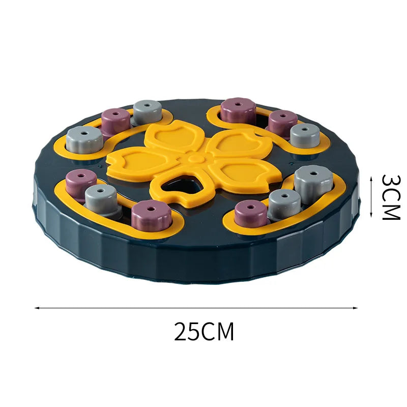 AUSIDAPET Interactive Cat Dog Puzzle Toy Slow Food Bowls for Cats Small Dogs Kitten Pet Training Toys Improve IQ Game juguetes para gatos