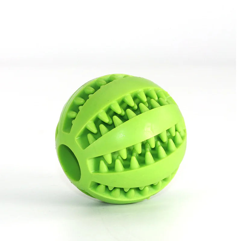 AUSIDAPET Natural Rubber Pet Dog Toys Dog Chew Toys Tooth Cleaning Treat Ball Extra-tough Interactive Elasticity Ball5cm for Pet Products