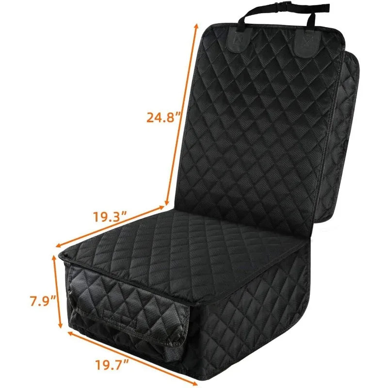 AUSIDAPET Pet Car Basket Copilot Cat Safety Seat Litter Pet Dog Waterproof Dirtproof and Biteproof Car Cushion Car Seat Artifact