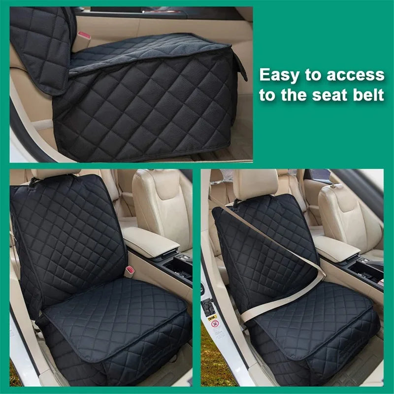 AUSIDAPET Pet Car Basket Copilot Cat Safety Seat Litter Pet Dog Waterproof Dirtproof and Biteproof Car Cushion Car Seat Artifact
