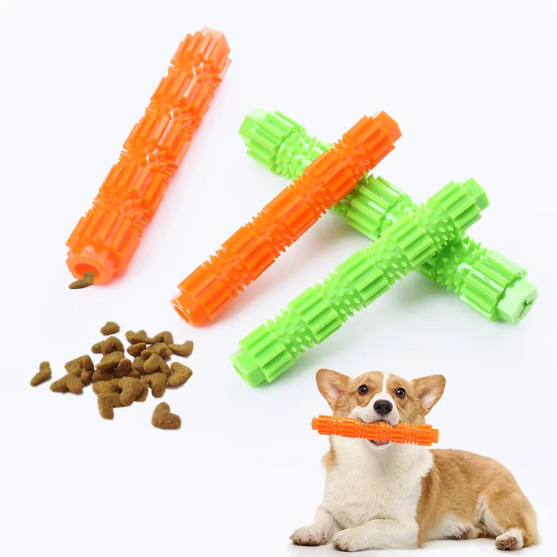AUSIDAPET Pet Dog Chew Toy For Aggressive Chewers Treat Dispensing Rubber Teeth Cleaning Toy Squeaking Rubber Dog Toy Toys For Dogs