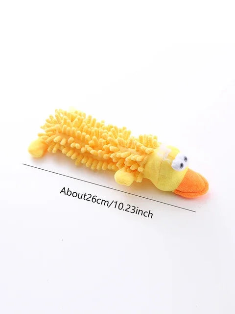 AUSIDAPET Pet dog toy sound plush toy mop shell frog hippo teeth grinding supplies Toys for dogs Dogs toys Dog tag Toddler toys Plush Dog