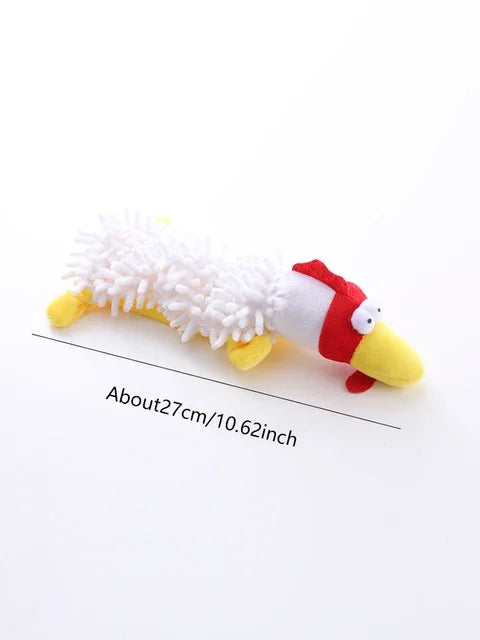 AUSIDAPET Pet dog toy sound plush toy mop shell frog hippo teeth grinding supplies Toys for dogs Dogs toys Dog tag Toddler toys Plush Dog