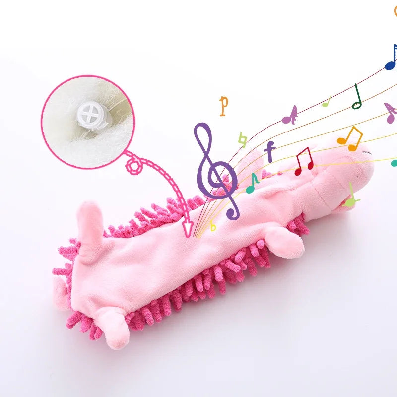 AUSIDAPET Pet dog toy sound plush toy mop shell frog hippo teeth grinding supplies Toys for dogs Dogs toys Dog tag Toddler toys Plush Dog