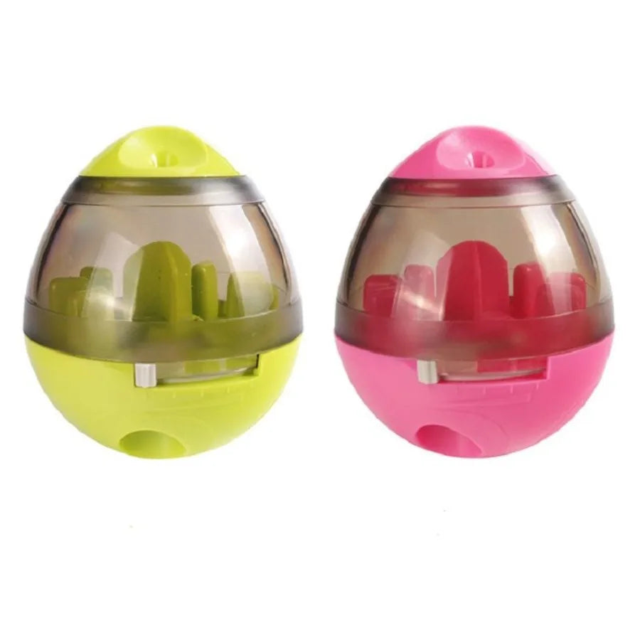AUSIDAPET Pet Dog Treat Toy Tumble Leaky Ball Food Dispenser Toy Slow Feeding Interactive Training Toy