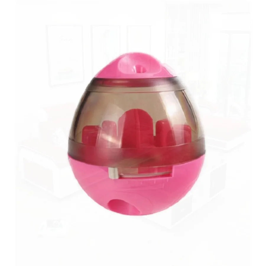 AUSIDAPET Pet Dog Treat Toy Tumble Leaky Ball Food Dispenser Toy Slow Feeding Interactive Training Toy
