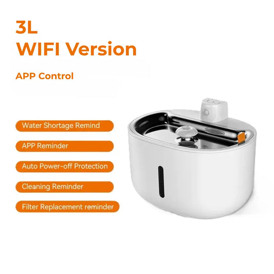 AUSIDAPET Pet Fountain Automatic Cat Water Fountain Dog Water Dispenser with Smart Pump for Cats Dogs Multiple Pets Cat Water Drinker