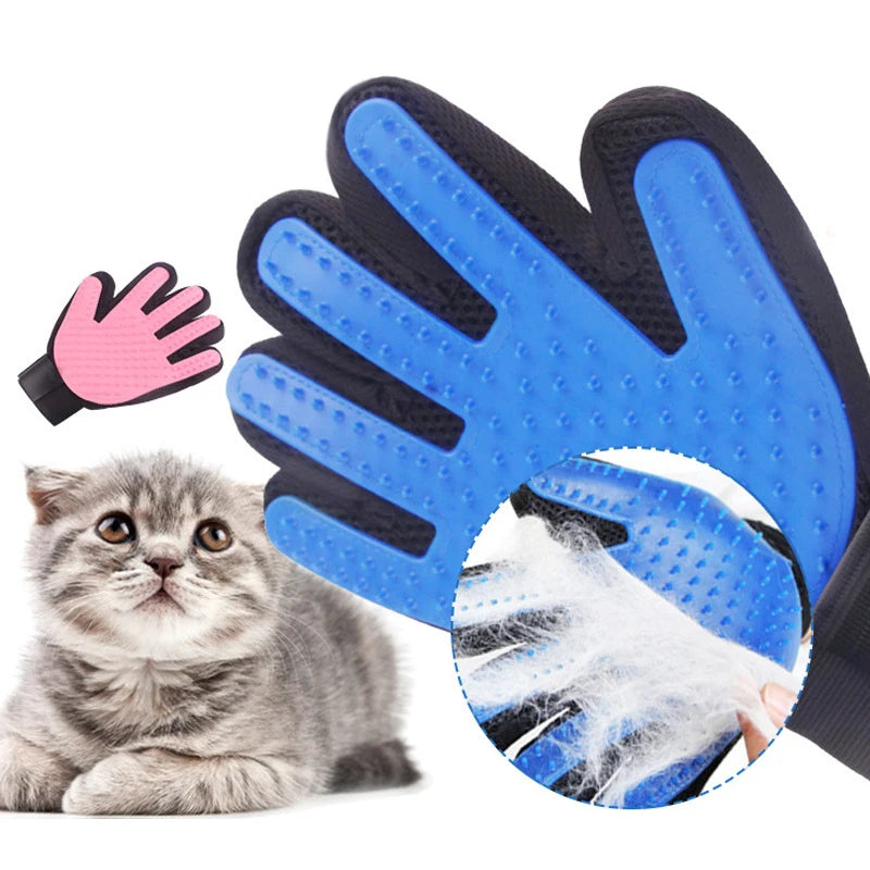 AUSIDAPET Pet Glove Cat Grooming Hair Deshedding Brush Dog Comb for Bath Cleaning Glove De-Shedding De-Matting Pet grooming products