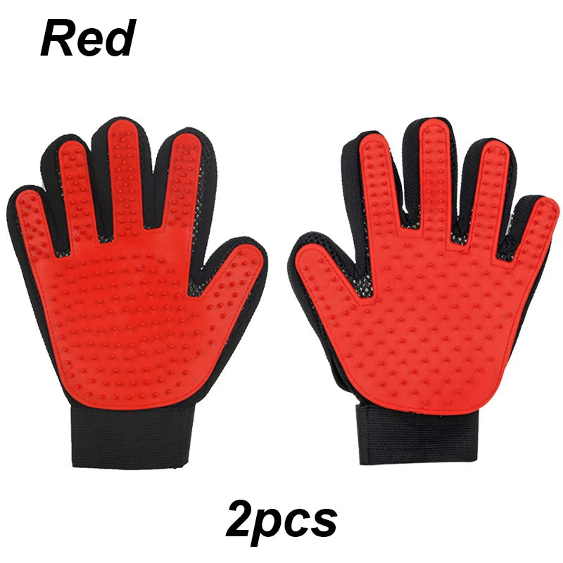 AUSIDAPET Pet Glove Cat Grooming Hair Deshedding Brush Dog Comb for Bath Cleaning Glove De-Shedding De-Matting Pet grooming products