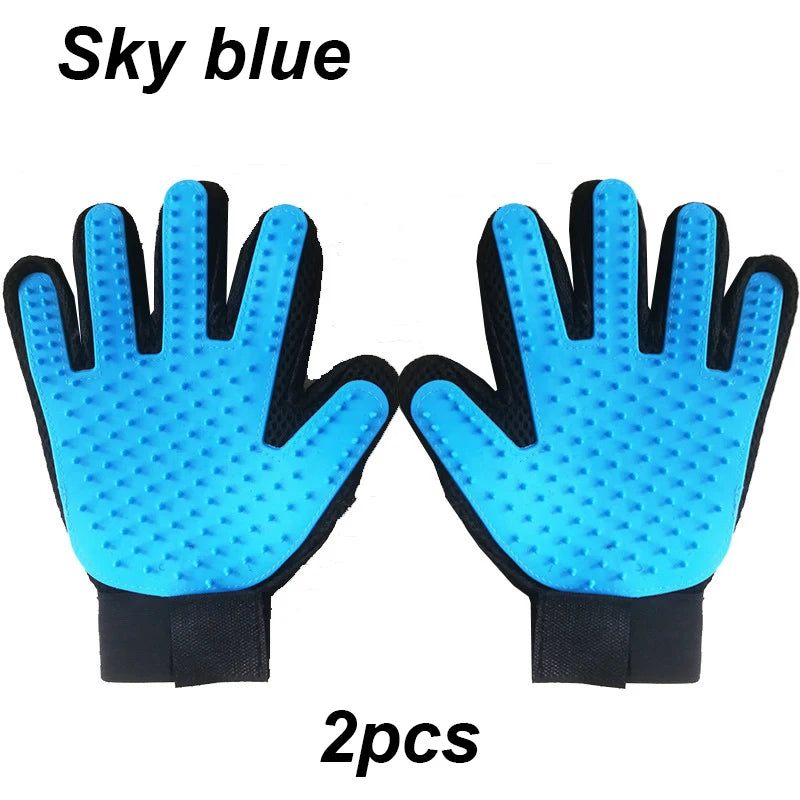 AUSIDAPET Pet Glove Cat Grooming Hair Deshedding Brush Dog Comb for Bath Cleaning Glove De-Shedding De-Matting Pet grooming products