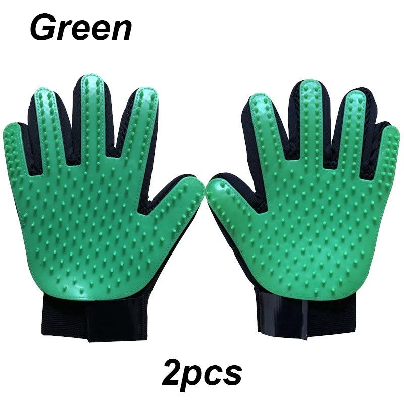 AUSIDAPET Pet Glove Cat Grooming Hair Deshedding Brush Dog Comb for Bath Cleaning Glove De-Shedding De-Matting Pet grooming products