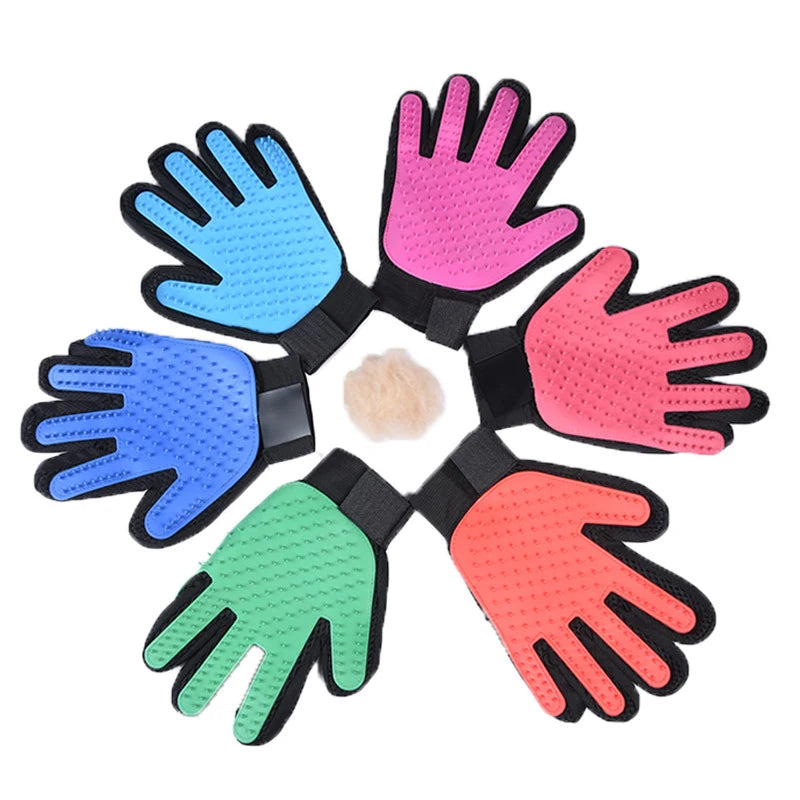AUSIDAPET Pet Glove Cat Grooming Hair Deshedding Brush Dog Comb for Bath Cleaning Glove De-Shedding De-Matting Pet grooming products