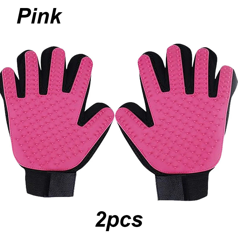 AUSIDAPET Pet Glove Cat Grooming Hair Deshedding Brush Dog Comb for Bath Cleaning Glove De-Shedding De-Matting Pet grooming products