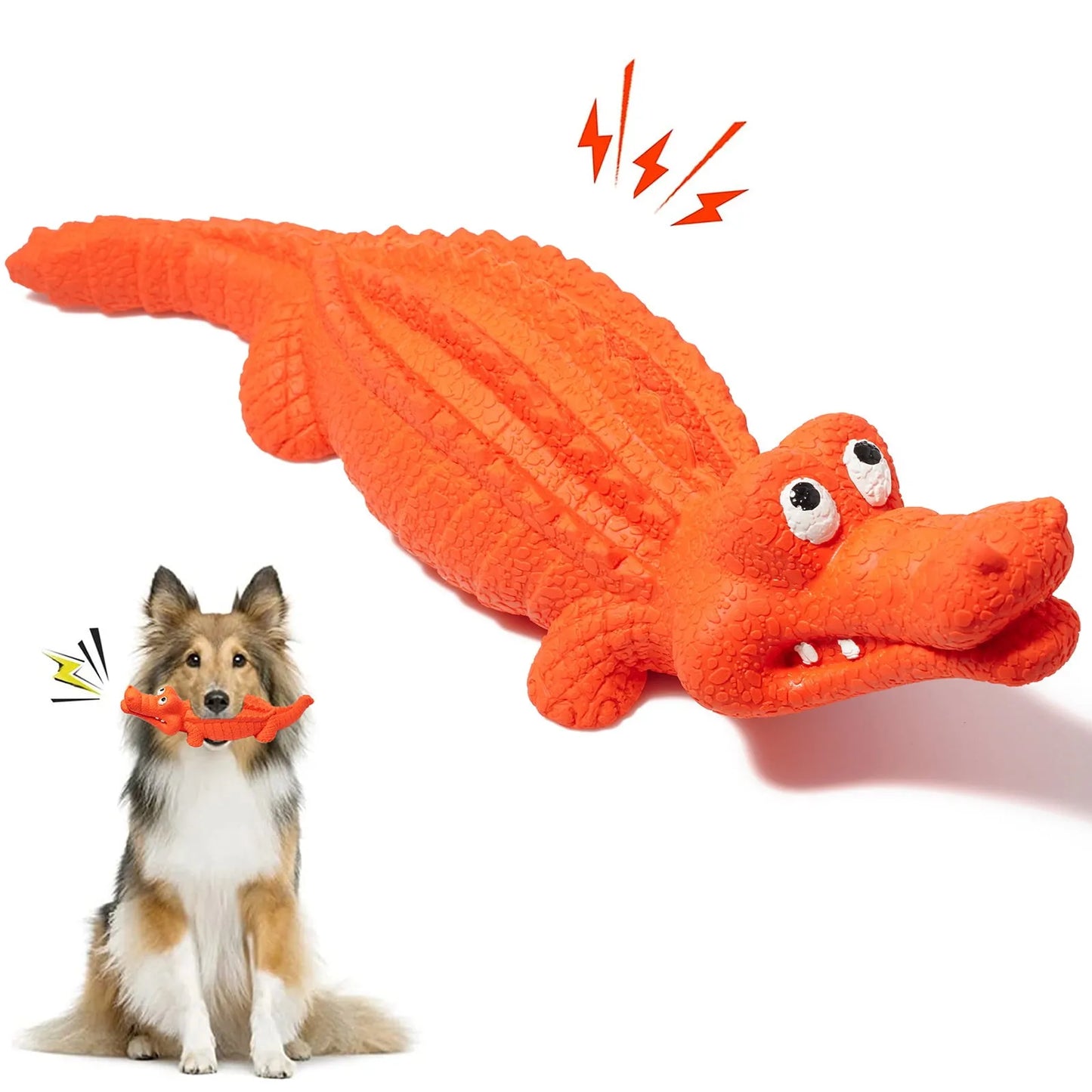 AUSIDAPET Pet Rubber Toy Big Dog Sound Grinding Stick Cleaning Dog Chewing Gum Dog Sound Toy Super Strong Dog For Aggressive Chewers