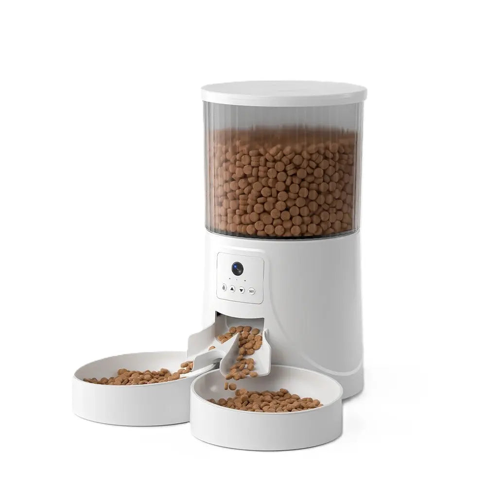AUSIDAPET Pets Microchip Time Wifi Remote Cat Dispenser Wholesale Smart Camera Automatic Dog Pet Food Feeder