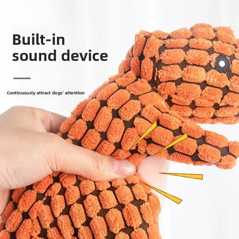 AUSIDAPET Plush Pet Products Grinding Teeth Cleaning Teeth Durable Dog Toys Built in Sound Generator Attract Attention Pet Toys
