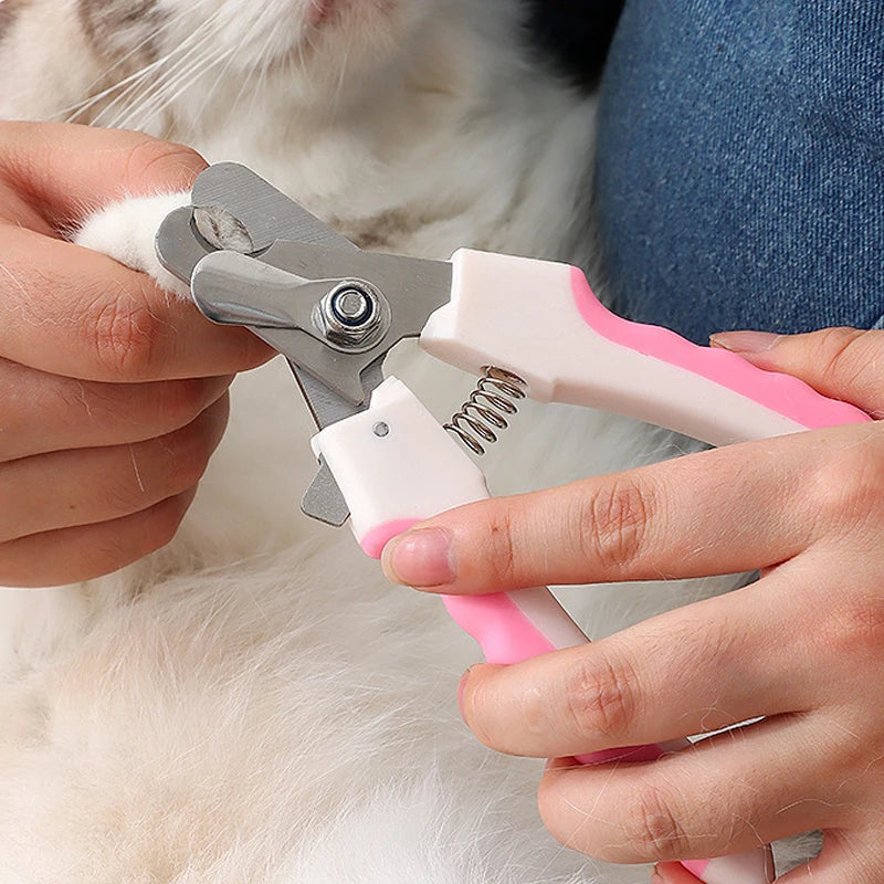 AUSIDAPET Professional Pet Nail Clipper Stainless Steel Dog Cat Nail Clippers Multifunctional Teddy Cat Stainless Steel Grooming Scissors