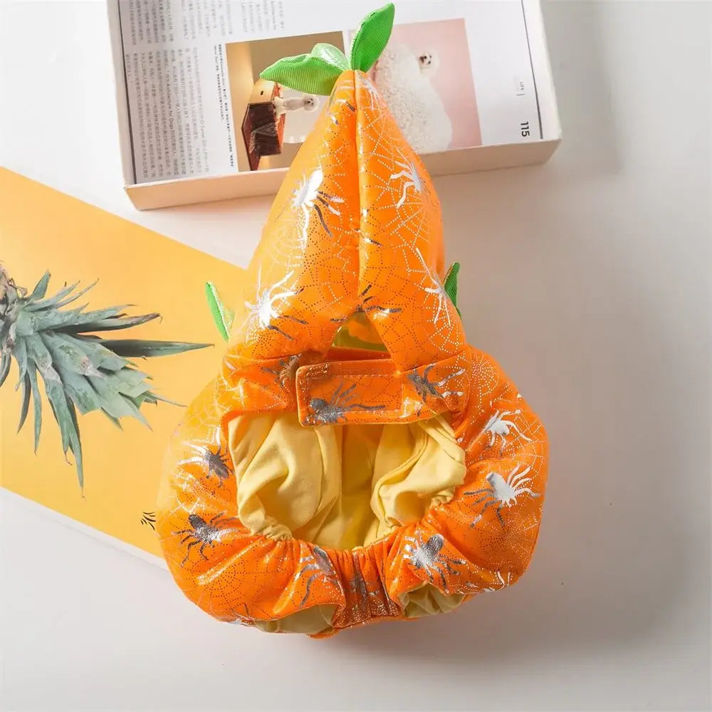 AUSIDAPET Pumpkin Dog Costume – Cute & Comfy Halloween Outfit for Small to Medium Dogs