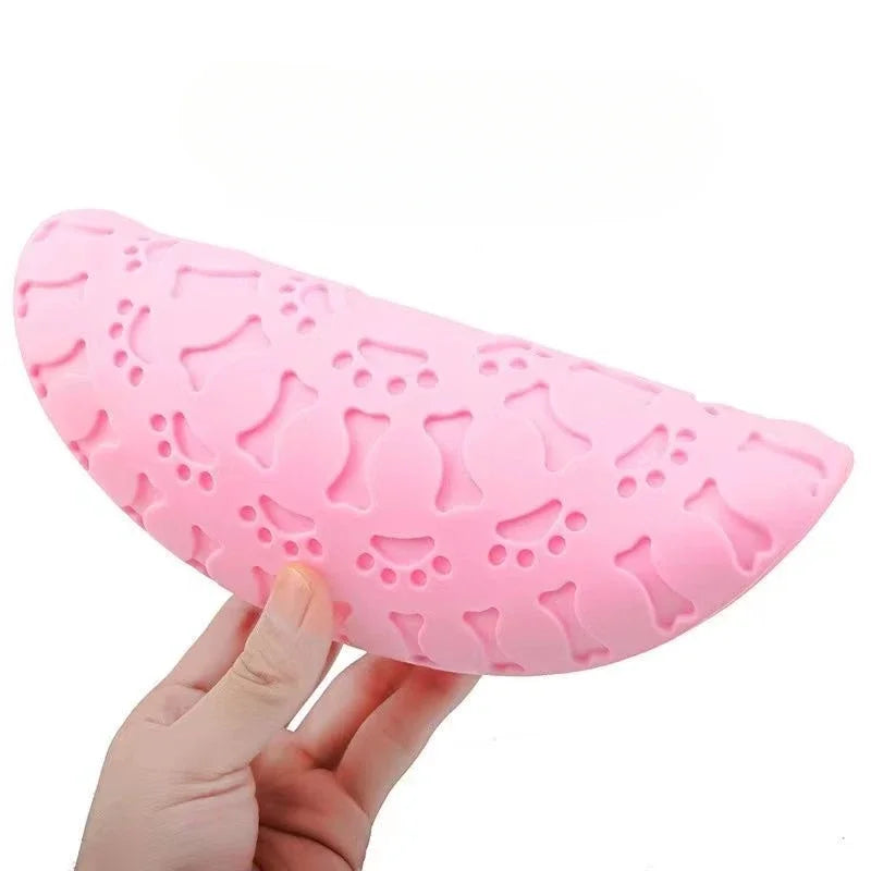AUSIDAPET Rubber Dog Flying Disc, Pet Puppy Outdoor Sports Game Training Interactive Toy, Bite Resistant Dogs Chew Flying Disc