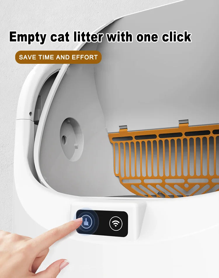 AUSIDAPET “Shark”Smart Cat Litter Box
