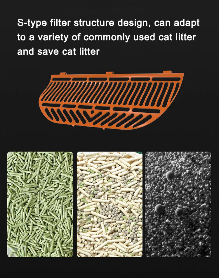 AUSIDAPET “Shark”Smart Cat Litter Box