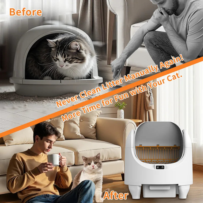 AUSIDAPET “Shark”Smart Cat Litter Box