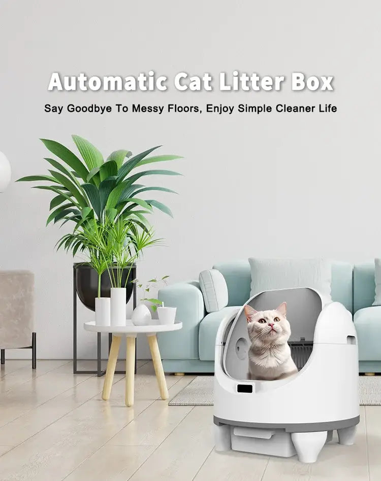 AUSIDAPET “Shark”Smart Cat Litter Box
