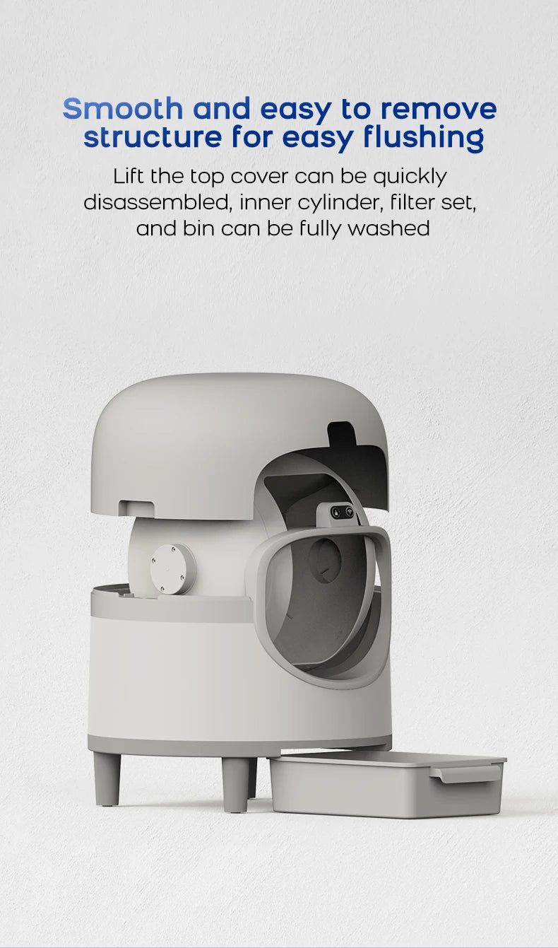 AUSIDAPET “Whale”Smart Cat Litter Box