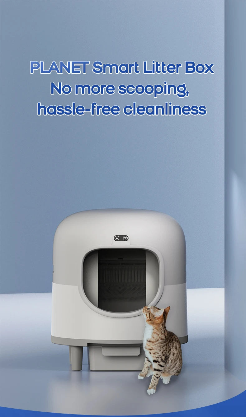 AUSIDAPET “Whale”Smart Cat Litter Box